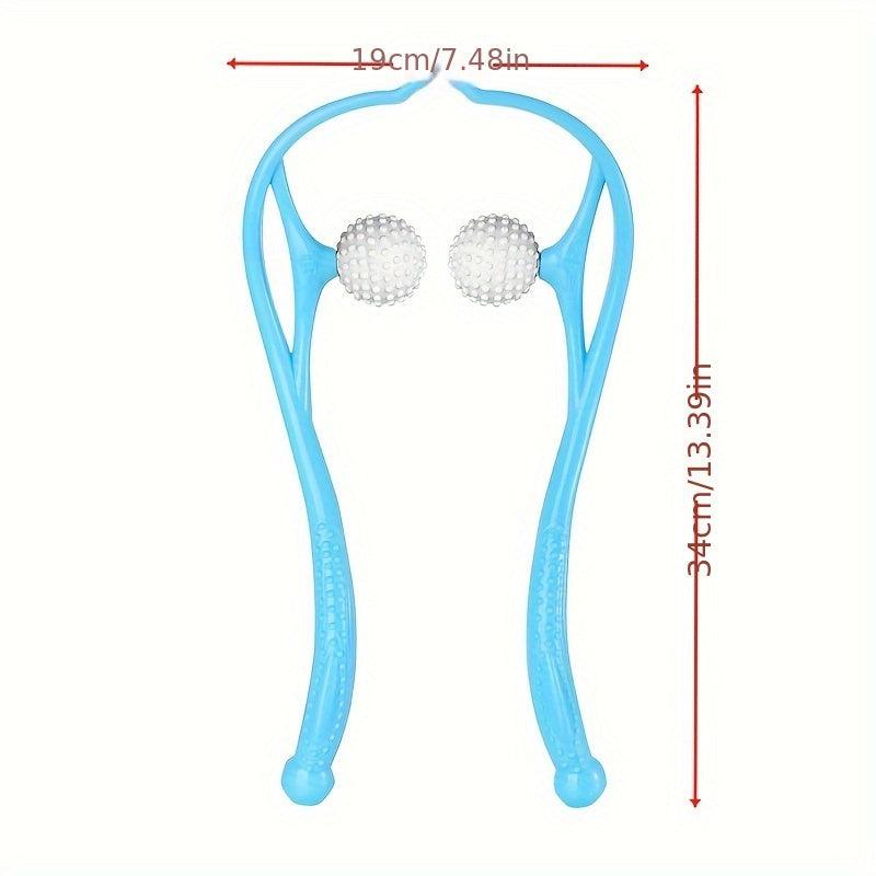 Manual Cervical Spine Massage Neck Roller Neck Clamp Massager