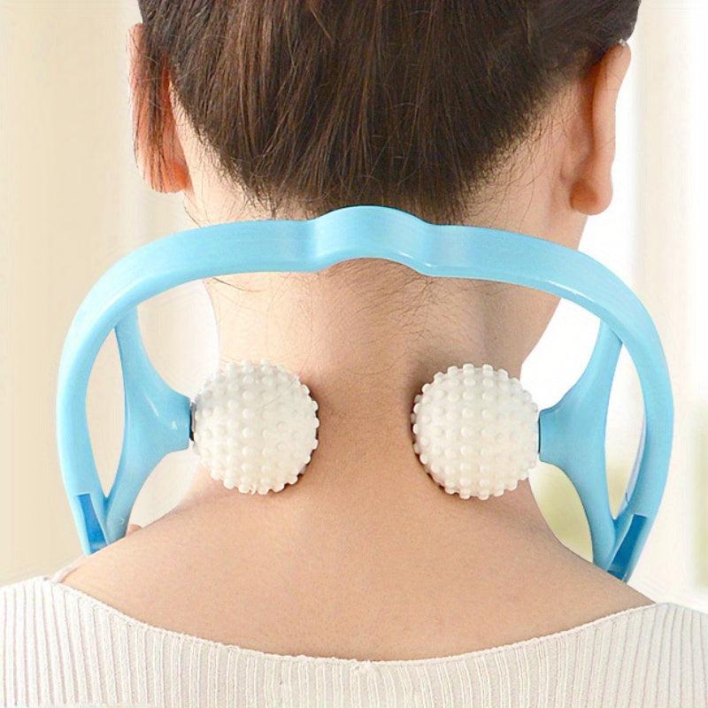 Manual Cervical Spine Massage Neck Roller Neck Clamp Massager