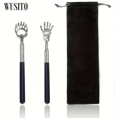 2 Pack Bear Claw Back Scratcher with Gift Bag, Extendable Portable Scratcher