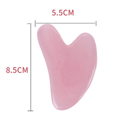 Heart Shaped Gua Sha Board & Facial Massage Tool