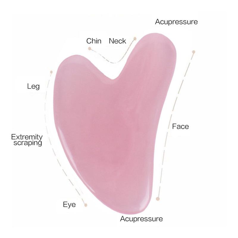 Heart Shaped Gua Sha Board & Facial Massage Tool