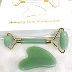 Jade Roller Gua Sha Set for Natural Beauty