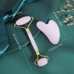 Jade Roller Gua Sha Set for Natural Beauty