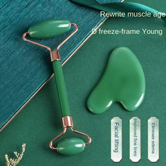 Jade Roller Gua Sha Set for Natural Beauty