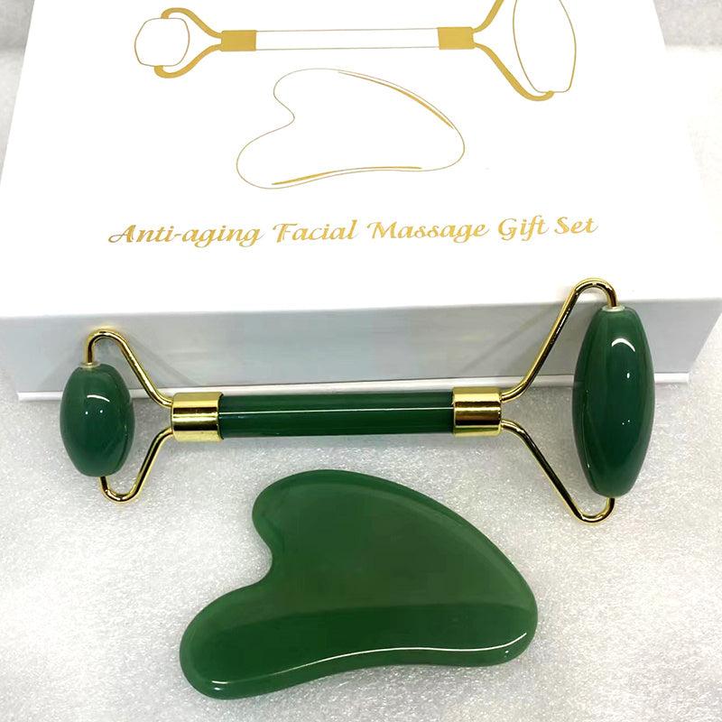 Jade Roller Gua Sha Set for Natural Beauty