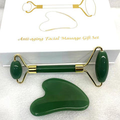 Jade Roller Gua Sha Set for Natural Beauty