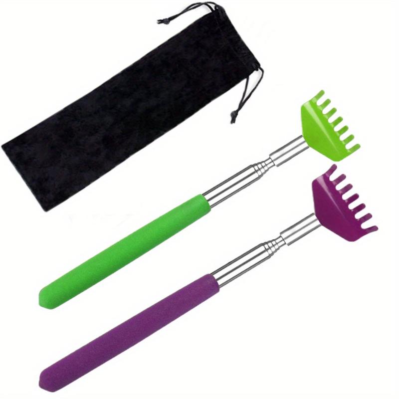 2 Pack Stainless Steel Back Scratchers with Gift Packaging