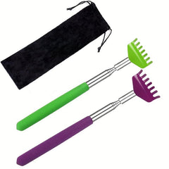 2 Pack Stainless Steel Back Scratchers with Gift Packaging