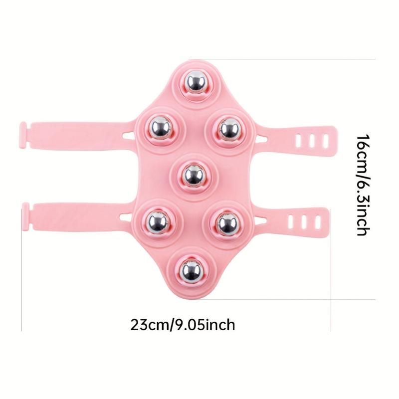 Pink 7 Ball Massager Relax Muscles for Legs Arms Hips & Belly
