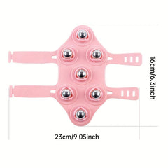 Pink 7 Ball Massager Relax Muscles for Legs Arms Hips & Belly