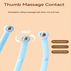 Eighteen Claw Head Ball Massager Scalp Massage Claw