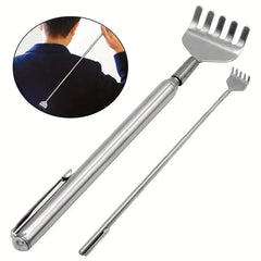 Telescopic Back Scratcher Tool and Horn Massager