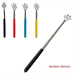 Telescopic Back Scratcher Stainless Pocket Bear Claw Kit