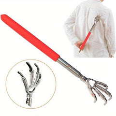 Telescopic Back Scratcher Stainless Pocket Bear Claw Kit