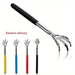 Telescopic Back Scratcher Stainless Pocket Bear Claw Kit