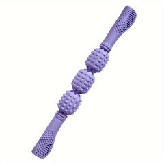 Handheld Massage Stick 39cm Muscle Roller Pink