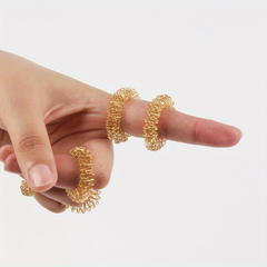 10pcs Finger Massage Ring Acupuncture Ring Health Care Relax Hand Massage Tool