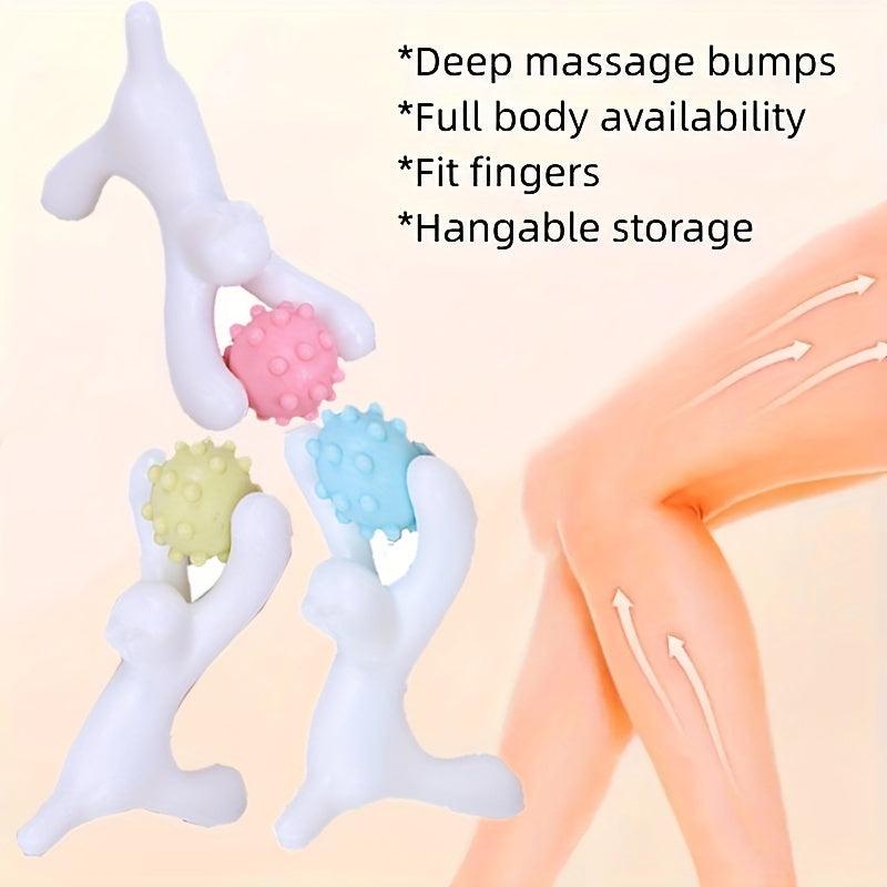 Cat Shaped Muscle Massage Roller for Leg Back Arm Shoulder Relaxation