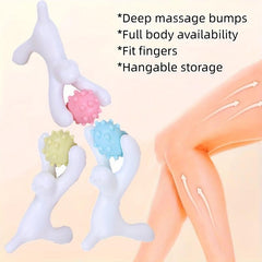 Cat Shaped Muscle Massage Roller for Leg Back Arm Shoulder Relaxation