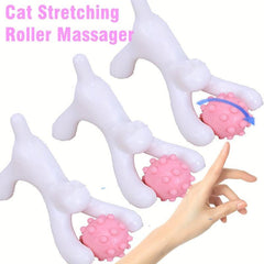 Cat Shaped Muscle Massage Roller for Leg Back Arm Shoulder Relaxation