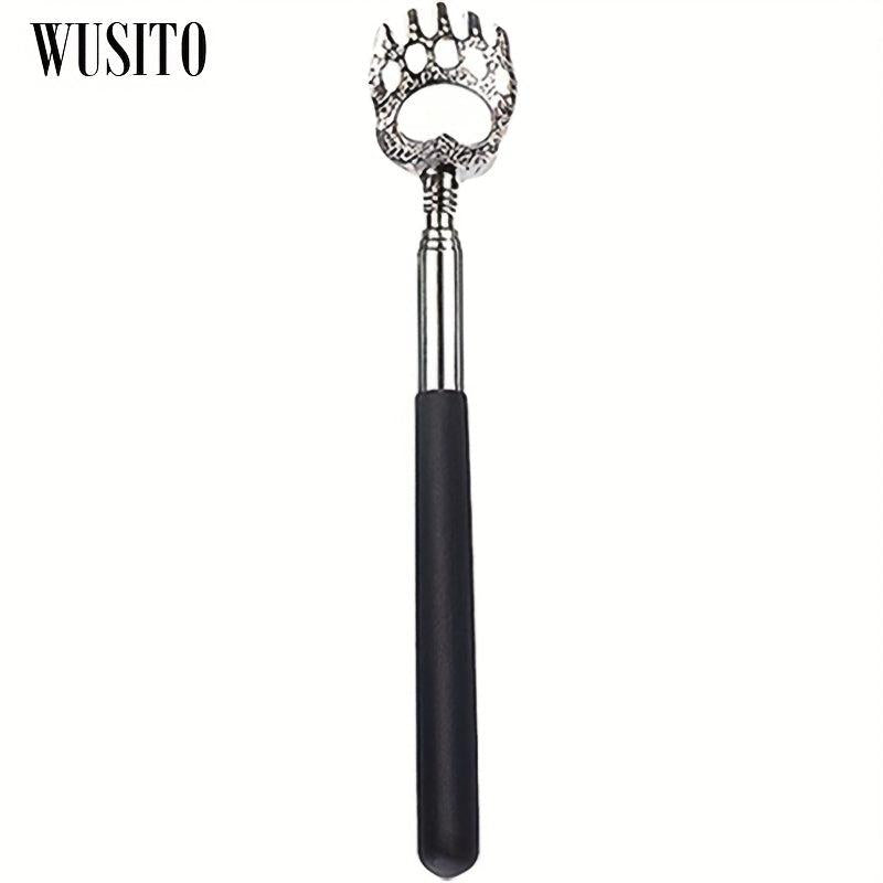 Bear Claw Back Scratcher Stainless Steel Telescoping Massage Tool Gift Bag