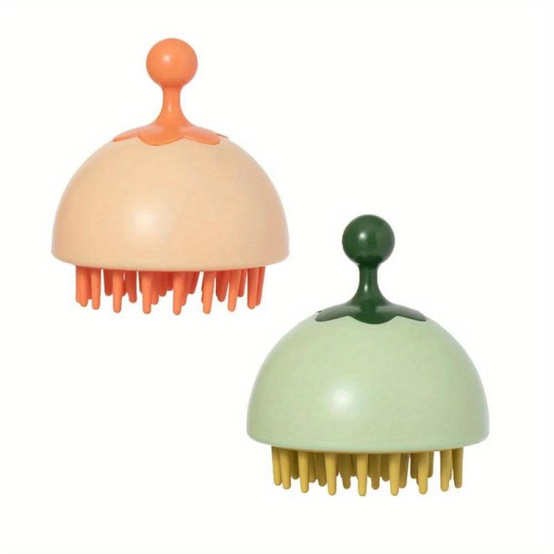 Silicone Shampoo Scalp Hair Massager Massage Comb