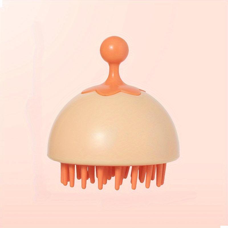 Silicone Shampoo Scalp Hair Massager Massage Comb