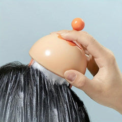 Silicone Shampoo Scalp Hair Massager Massage Comb