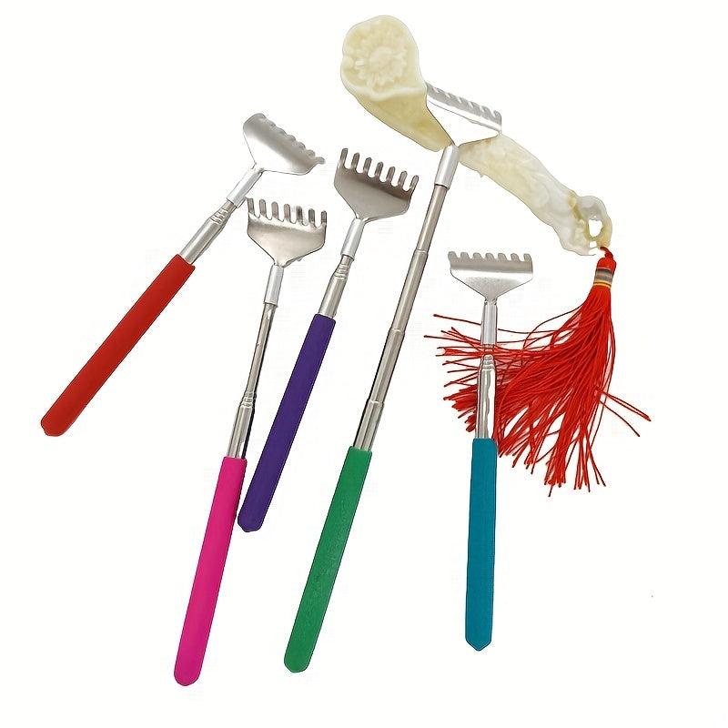 4pcs Extendable Metal Claw Back Scratcher Gift