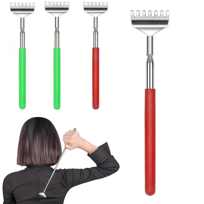 4pcs Extendable Metal Claw Back Scratcher Gift