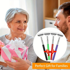 4pcs Extendable Metal Claw Back Scratcher Gift