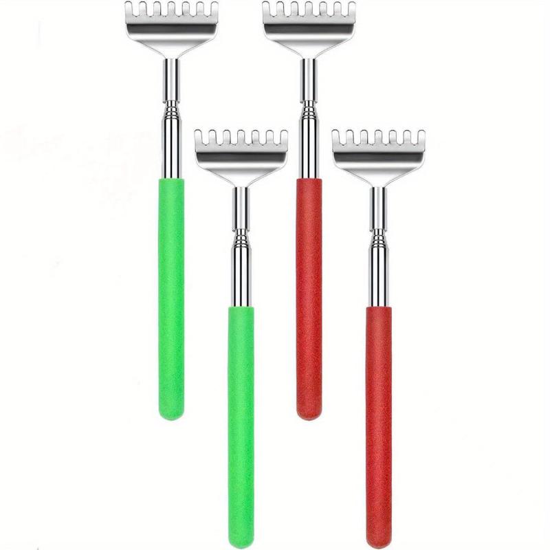 4pcs Extendable Metal Claw Back Scratcher Gift