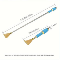 Bull Horn Retractable Back Scratcher Itchy Scratching Acupoint Massage