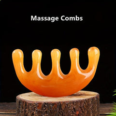 Resin Massage Combs Set for Relaxation and Blood Circulation