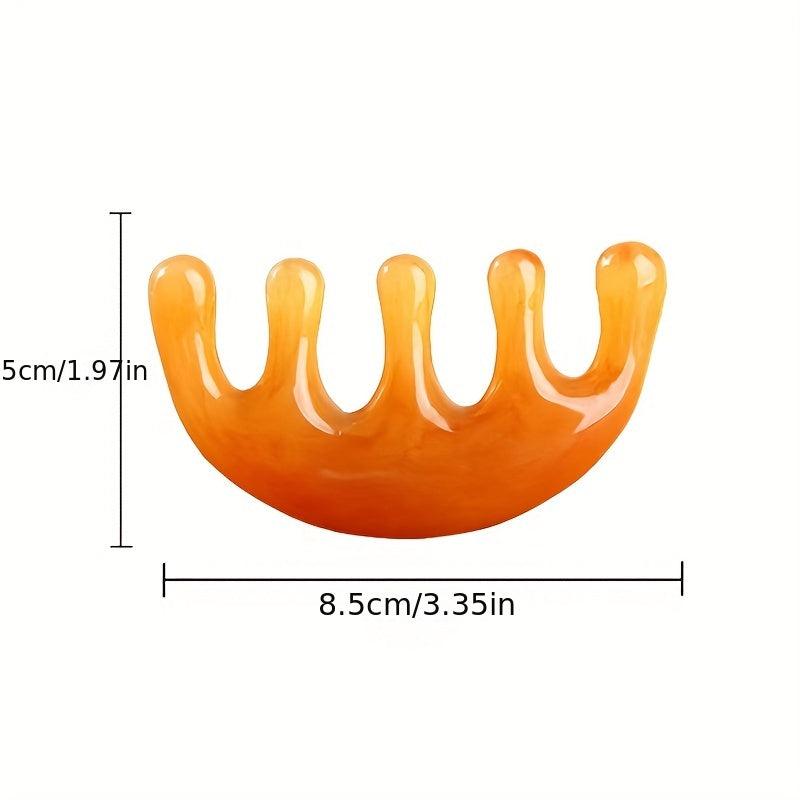 Resin Massage Combs Set for Relaxation and Blood Circulation