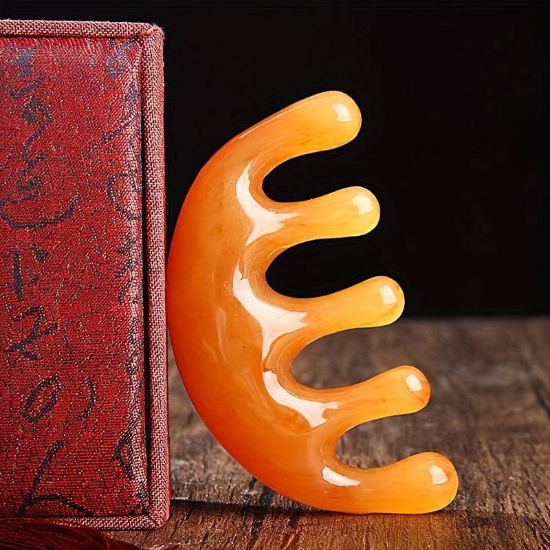 Resin Massage Combs Set for Relaxation and Blood Circulation