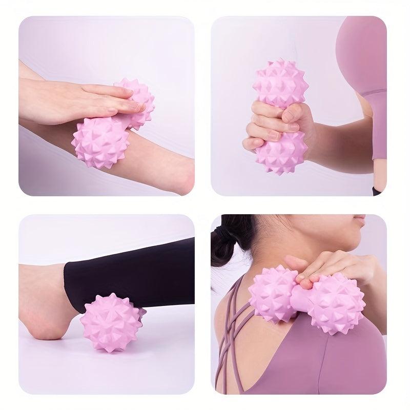 Solid Silicone Massage Ball Fitness Yoga Elastic Ball
