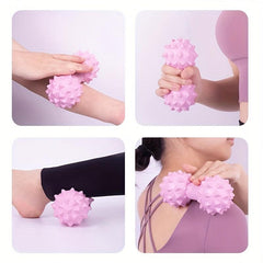 Solid Silicone Massage Ball Fitness Yoga Elastic Ball