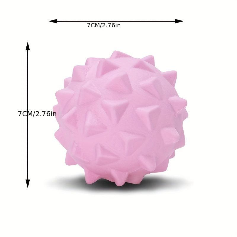 Solid Silicone Massage Ball Fitness Yoga Elastic Ball