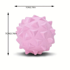 Solid Silicone Massage Ball Fitness Yoga Elastic Ball