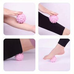 Solid Silicone Massage Ball Fitness Yoga Elastic Ball