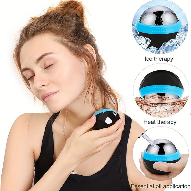 Massage Ball Roller Massager Relax Body Hot Cold Compress Massage