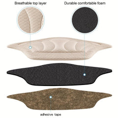 4 Pairs Back Of Heel Cushion Pads Heel Grips Inserts Improve Shoe Fit