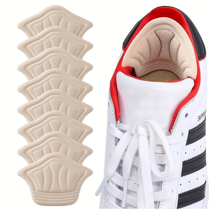 4 Pairs Back Of Heel Cushion Pads Heel Grips Inserts Improve Shoe Fit