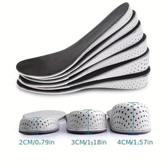 Shock Absorption Height Increase Sports Insoles for Men Women