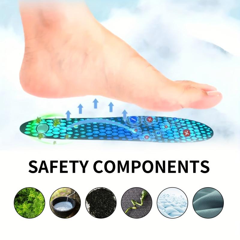 Botanical Care Ice Silk Breathable Insole - Relieves Fatigue, Prevents Odour