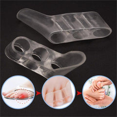 2pcs Silicone Gel Toe Protectors for Foot Health