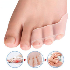 2pcs Silicone Gel Toe Protectors for Foot Health