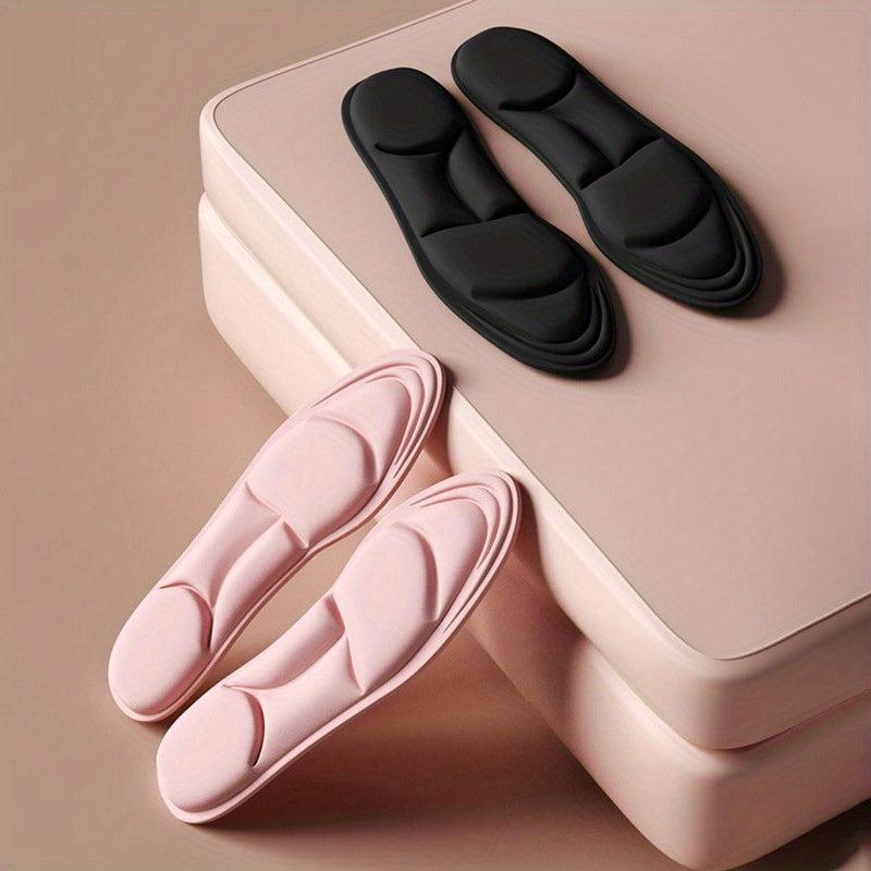 5D Memory Foam Sport Massage Insoles Deodorant Breathable Soft Cushion