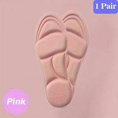 5D Memory Foam Sport Massage Insoles Deodorant Breathable Soft Cushion
